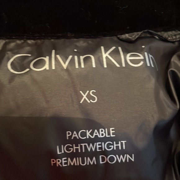 Calvin Klein lightweight premium down jacket,packable , Size XS - Picture 5 of 10